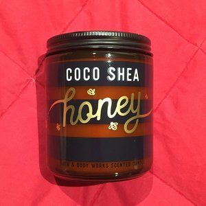NWOT  Bath & Body Works BEESWAX COCO HONEY CANDLE